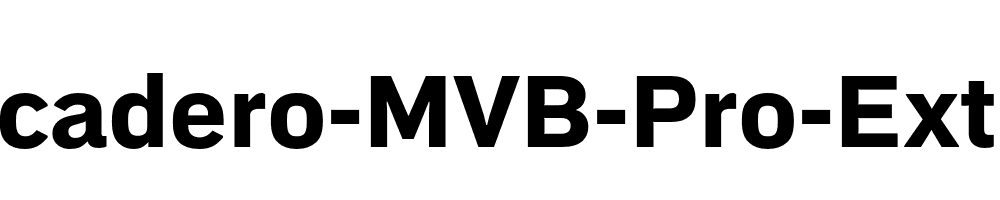 Embarcadero-MVB-Pro-Extra-Bold