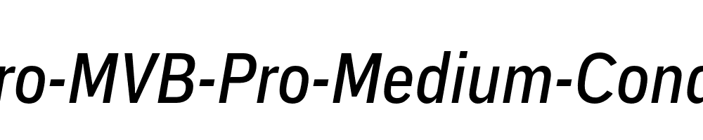 Embarcadero-MVB-Pro-Medium-Condensed-Italic