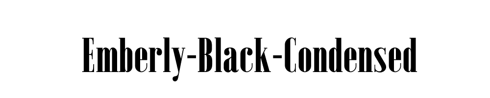 Emberly-Black-Condensed