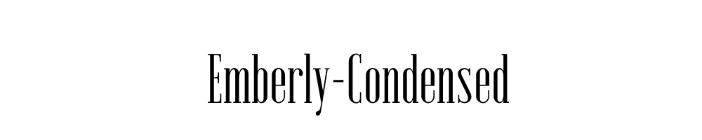 Emberly-Condensed