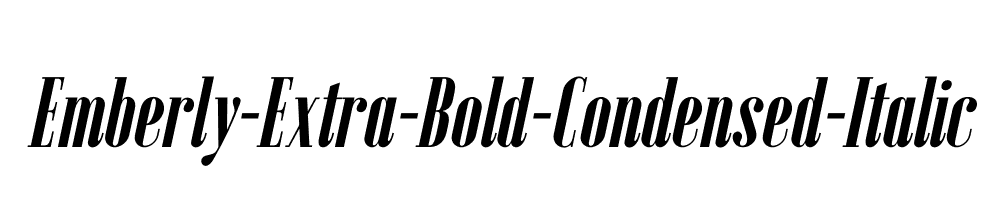 Emberly-Extra-Bold-Condensed-Italic