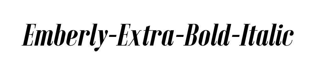 Emberly-Extra-Bold-Italic