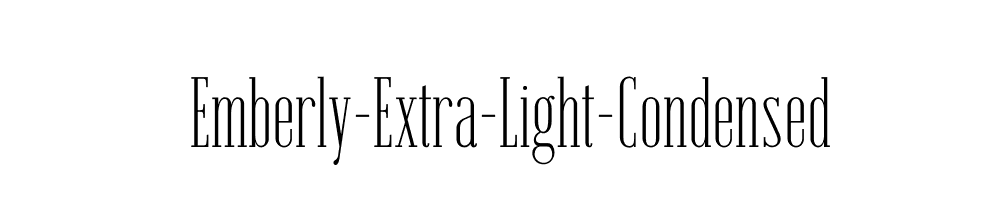 Emberly-Extra-Light-Condensed