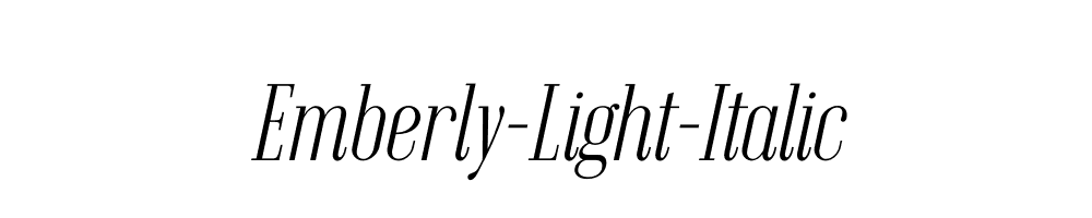 Emberly-Light-Italic