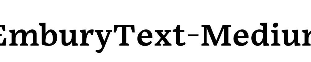 EmburyText-Medium