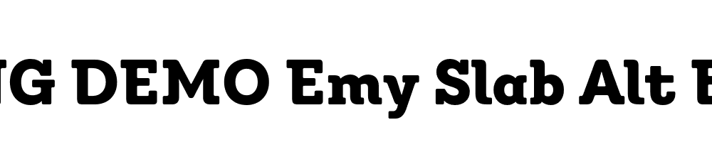  DEMO Emy Slab Alt Black Regular