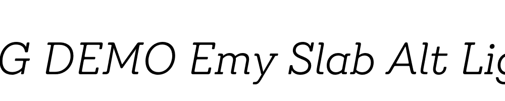  DEMO Emy Slab Alt Light It Regular