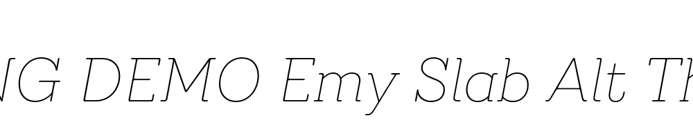  DEMO Emy Slab Alt Thin It Regular