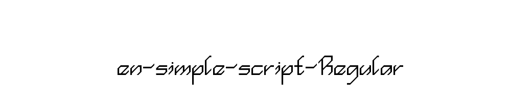 en-simple-script-Regular