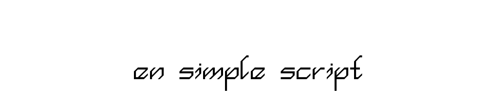 En Simple Script