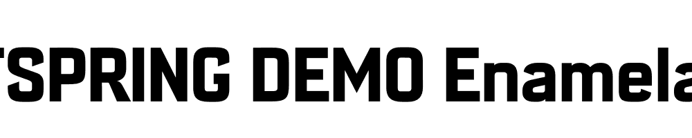  DEMO Enamela Bold