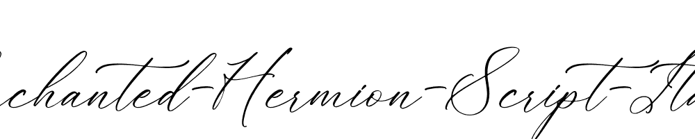 Enchanted-Hermion-Script-Italic