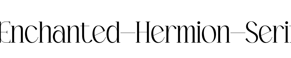 Enchanted-Hermion-Serif