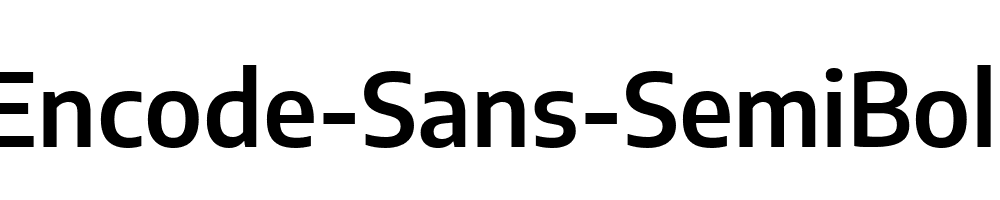 Encode-Sans-SemiBold