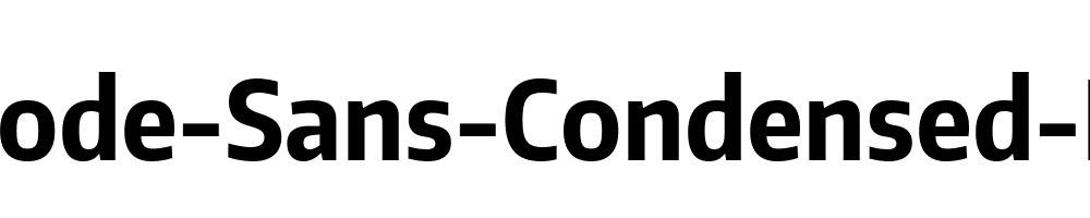 Encode-Sans-Condensed-Bold