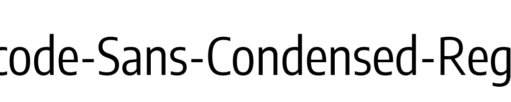 Encode-Sans-Condensed-Regular