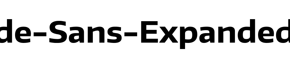 Encode-Sans-Expanded-Bold