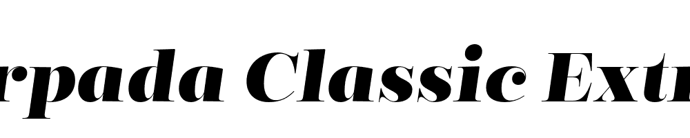  DEMO Encorpada Classic ExtraBold Italic