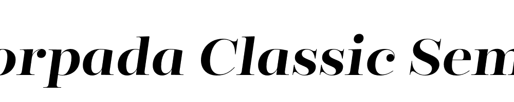  DEMO Encorpada Classic SemiBold Italic