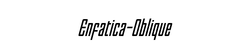 Enfatica-Oblique