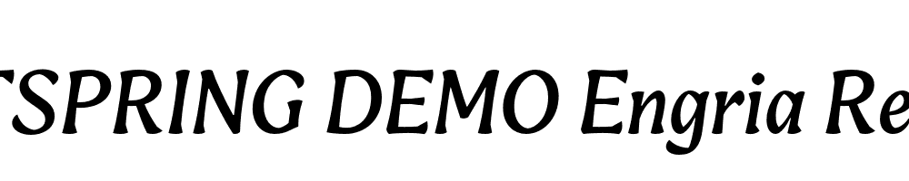  DEMO Engria Reg Italic