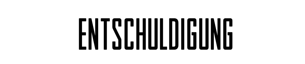 Entschuldigung