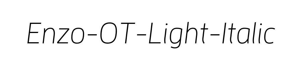 Enzo-OT-Light-Italic