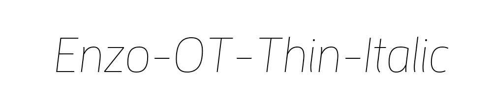 Enzo-OT-Thin-Italic