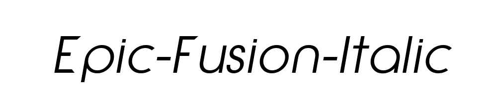 Epic-Fusion-Italic