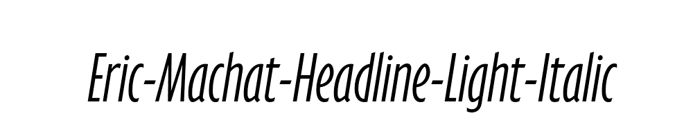 Eric-Machat-Headline-Light-Italic