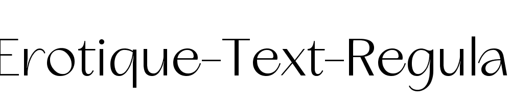 Erotique-Text-Regular