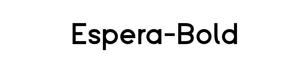 Espera-Bold