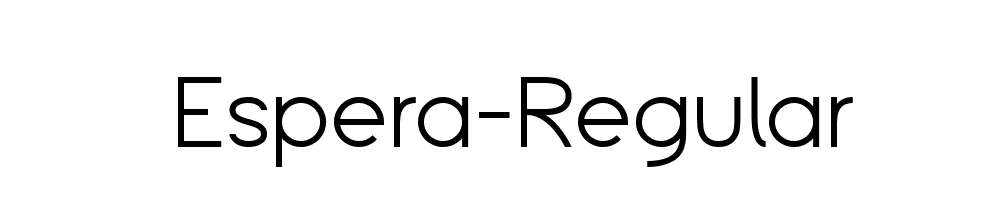 Espera-Regular