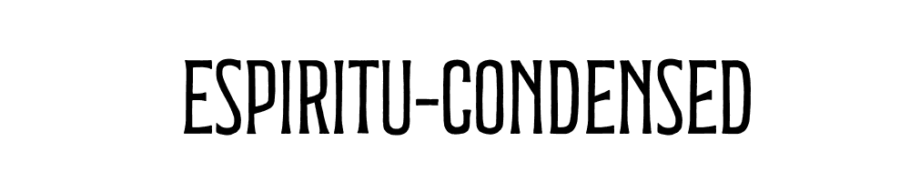 Espiritu-Condensed