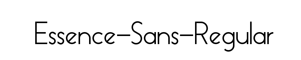 Essence-Sans-Regular