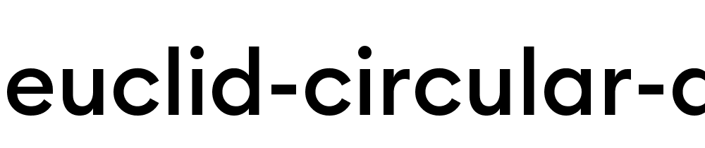 Euclid Circular A