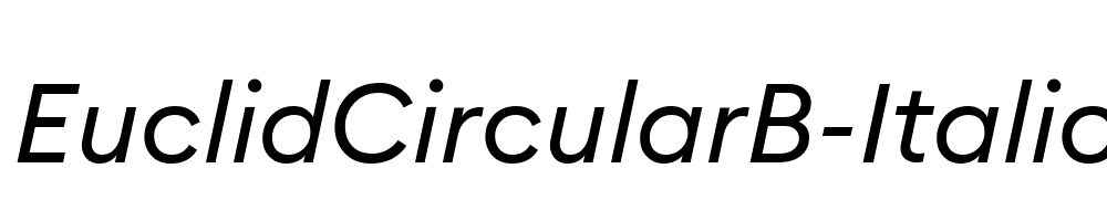 EuclidCircularB-Italic