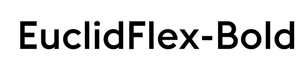 Euclid Flex Bold