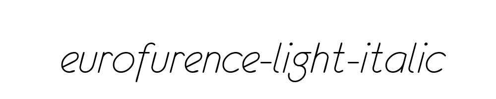 eurofurence-light-italic