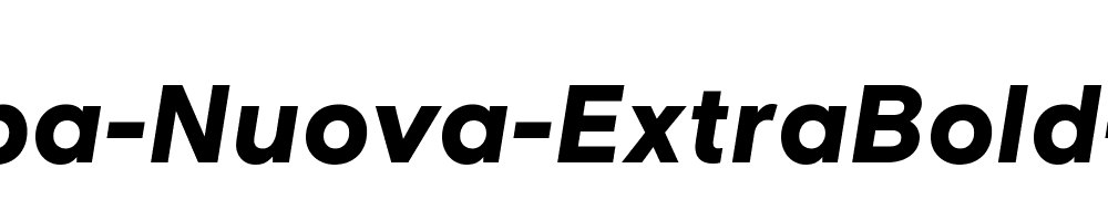 Europa-Nuova-ExtraBold-Italic