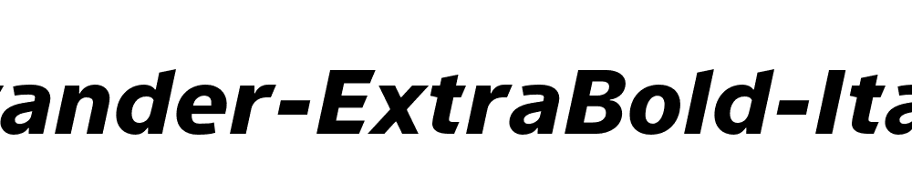 Evander-ExtraBold-Italic