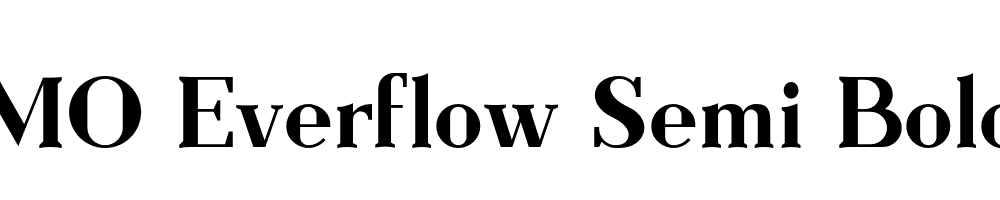 FSP DEMO Everflow Semi Bold Regular