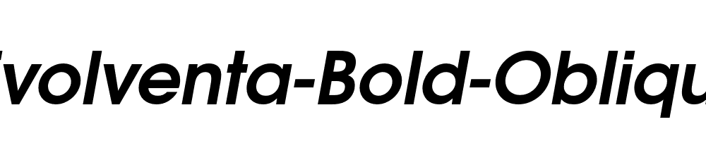 Evolventa-Bold-Oblique