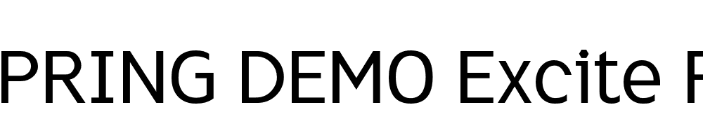  DEMO Excite Regular