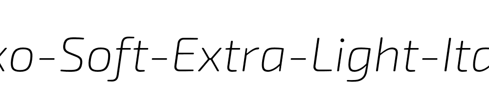 Exo-Soft-Extra-Light-Italic