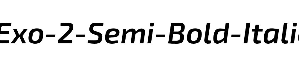 Exo-2-Semi-Bold-Italic