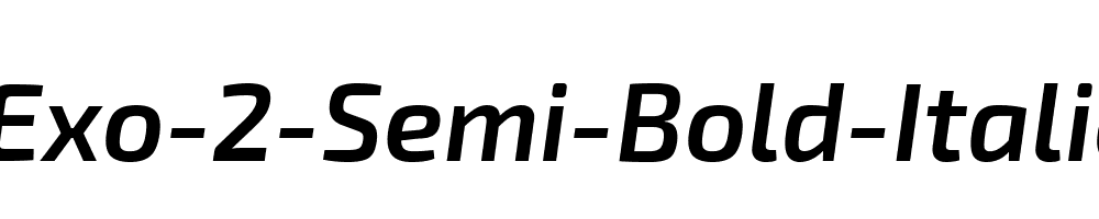 Exo-2-Semi-Bold-Italic