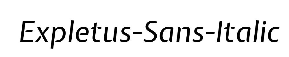 Expletus-Sans-Italic