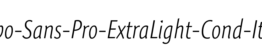 Expo-Sans-Pro-ExtraLight-Cond-Italic