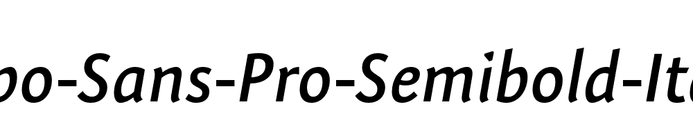 Expo-Sans-Pro-Semibold-Italic